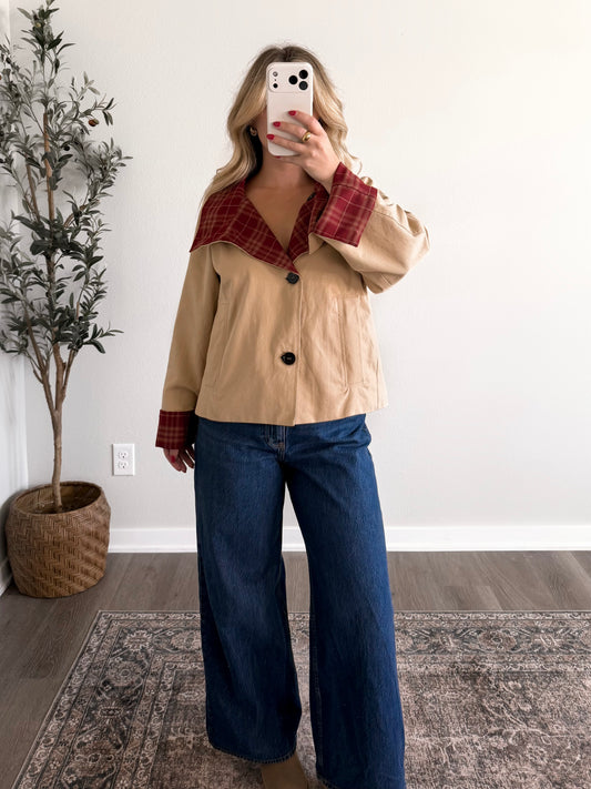 Beacon Hill Reversible Trench Coat