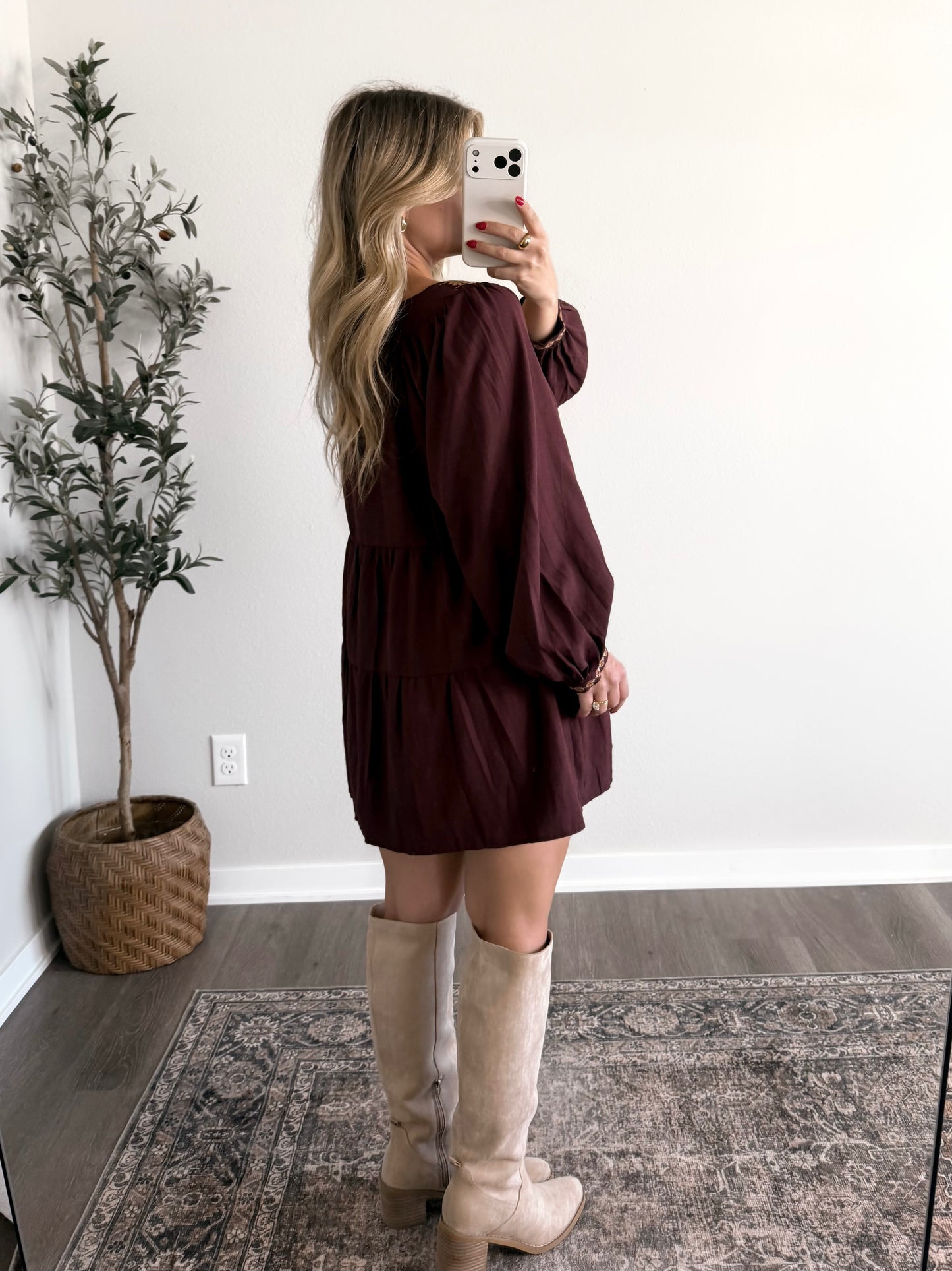 Reserve Embroidered Dress