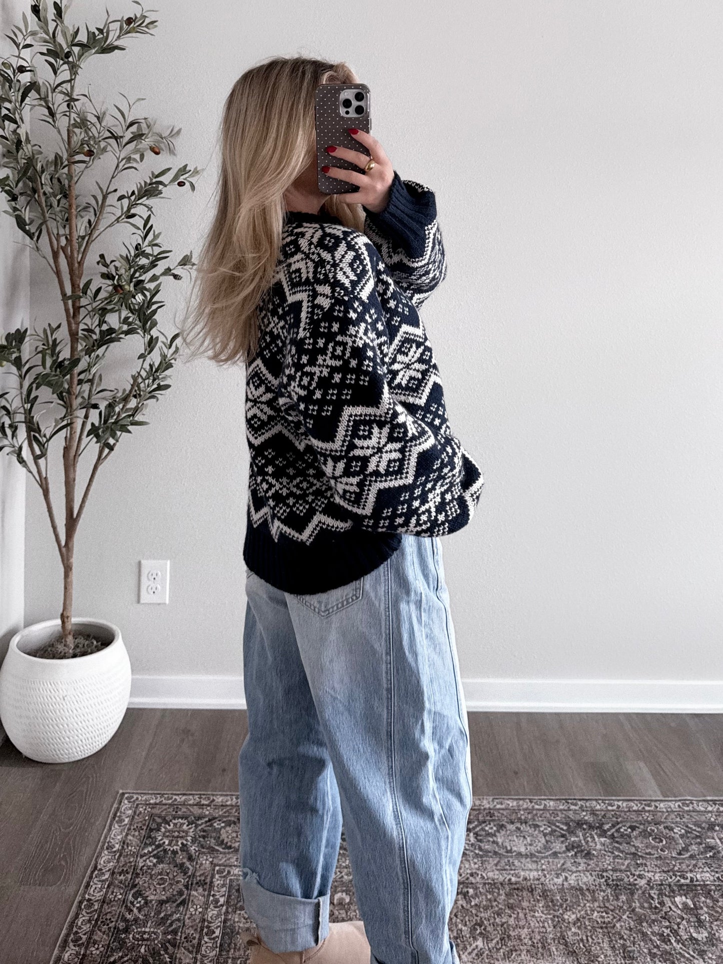 Northern Winter Knit Sweater