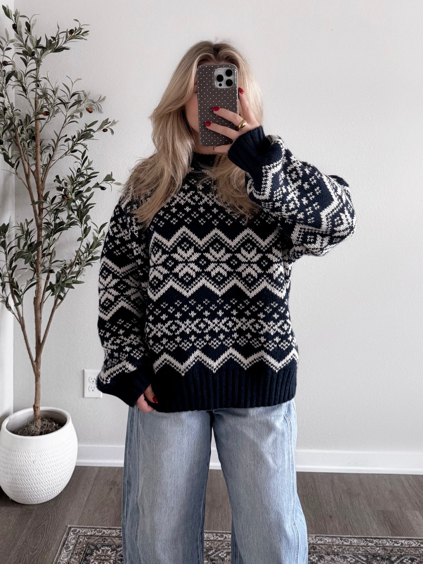 Northern Winter Knit Sweater