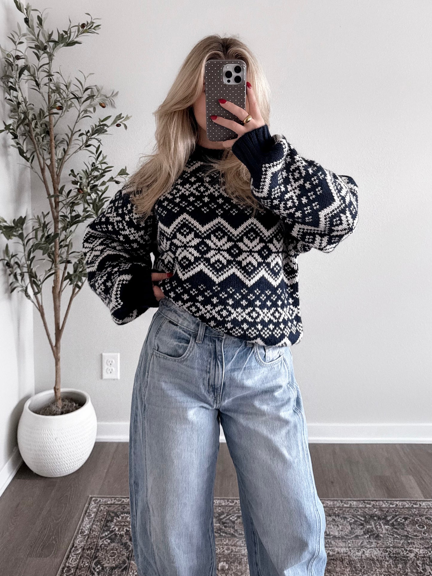 Northern Winter Knit Sweater