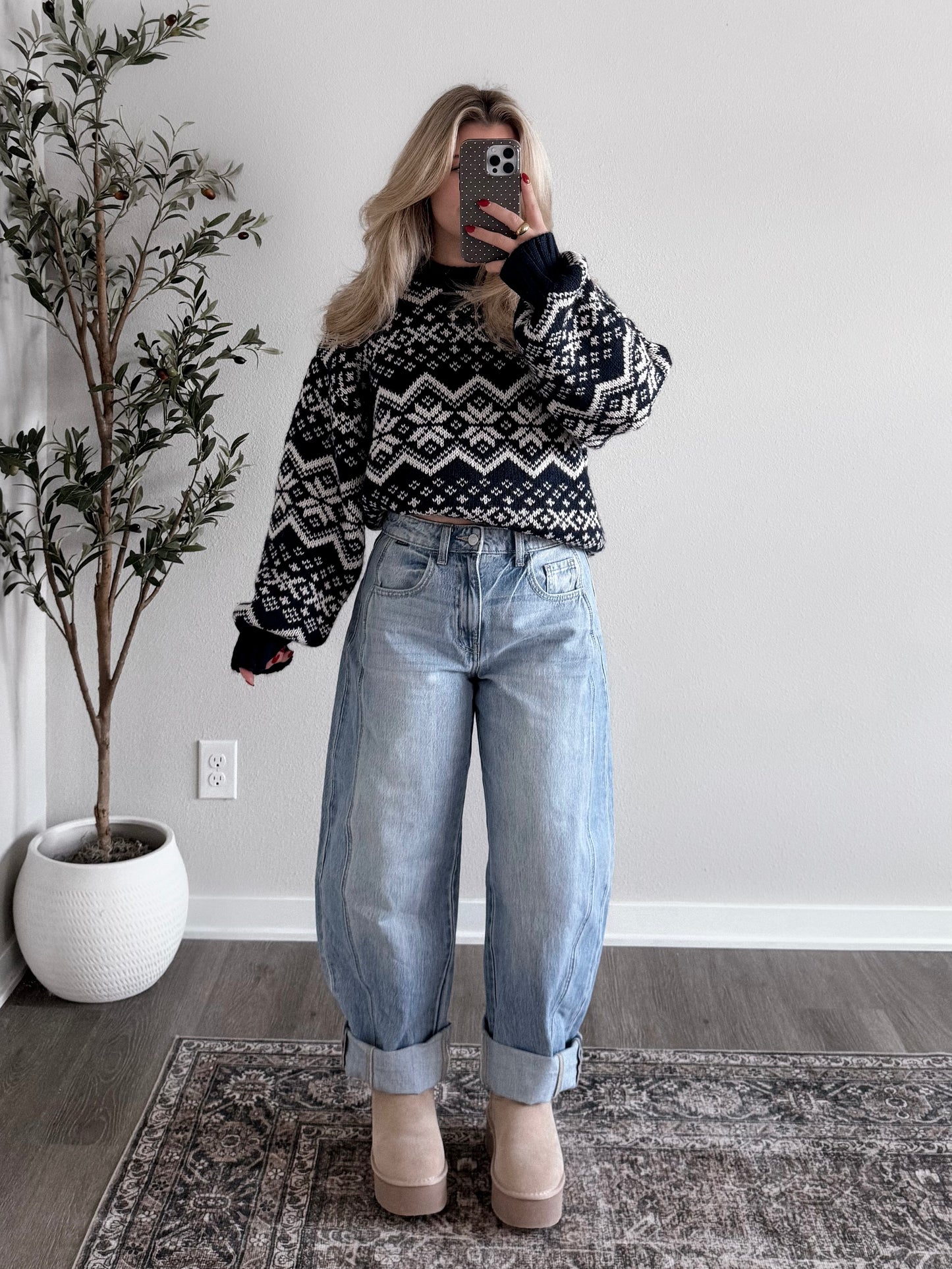 Northern Winter Knit Sweater