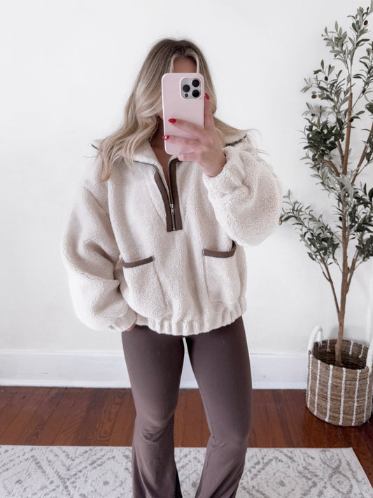 Snow Angel Sherpa Pullover