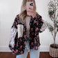 Spring Blooms Floral Shacket