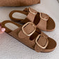Desiree Woven Buckle Sandal
