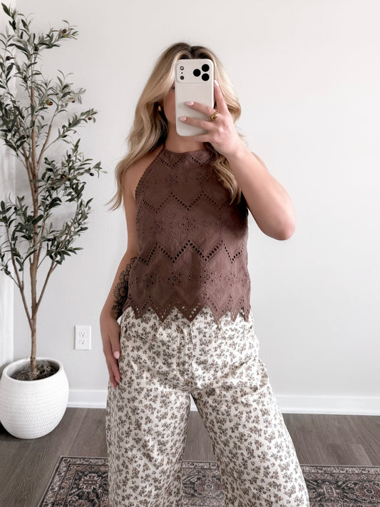 Golden Hour Halter Top