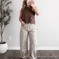 Honey Bloom Floral Barrel Pant