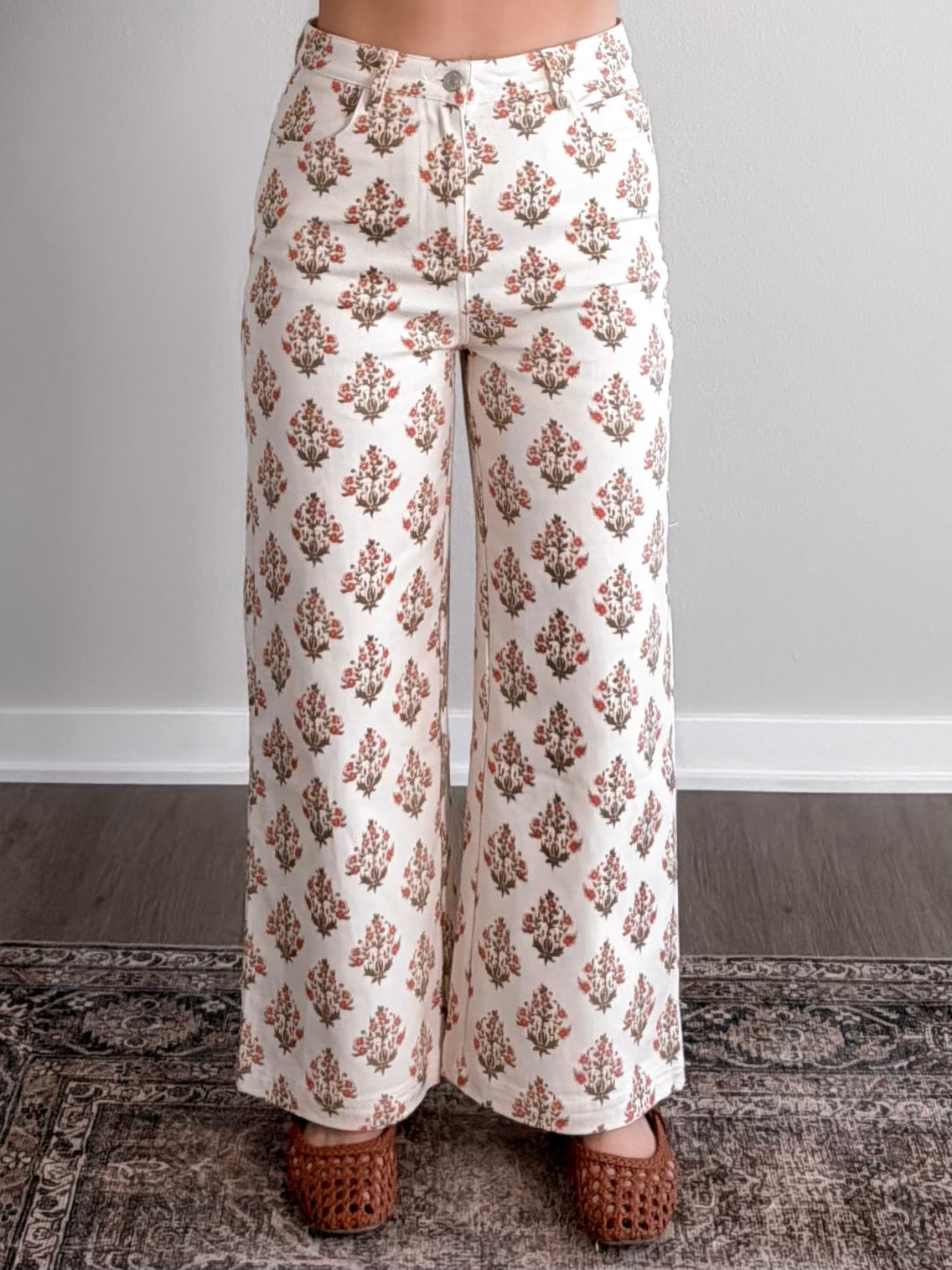 Flora Wide Leg Denim Pant