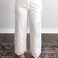 Willa Eyelet Cropped Denim Pant (Short Friendly)