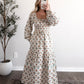Tea Time Floral Maxi Dress