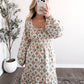 Tea Time Floral Maxi Dress