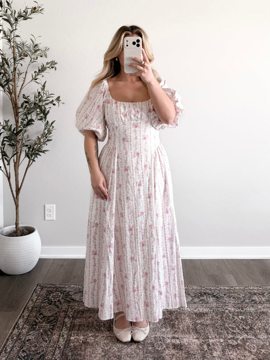Blossom Hill Floral Midi Dress