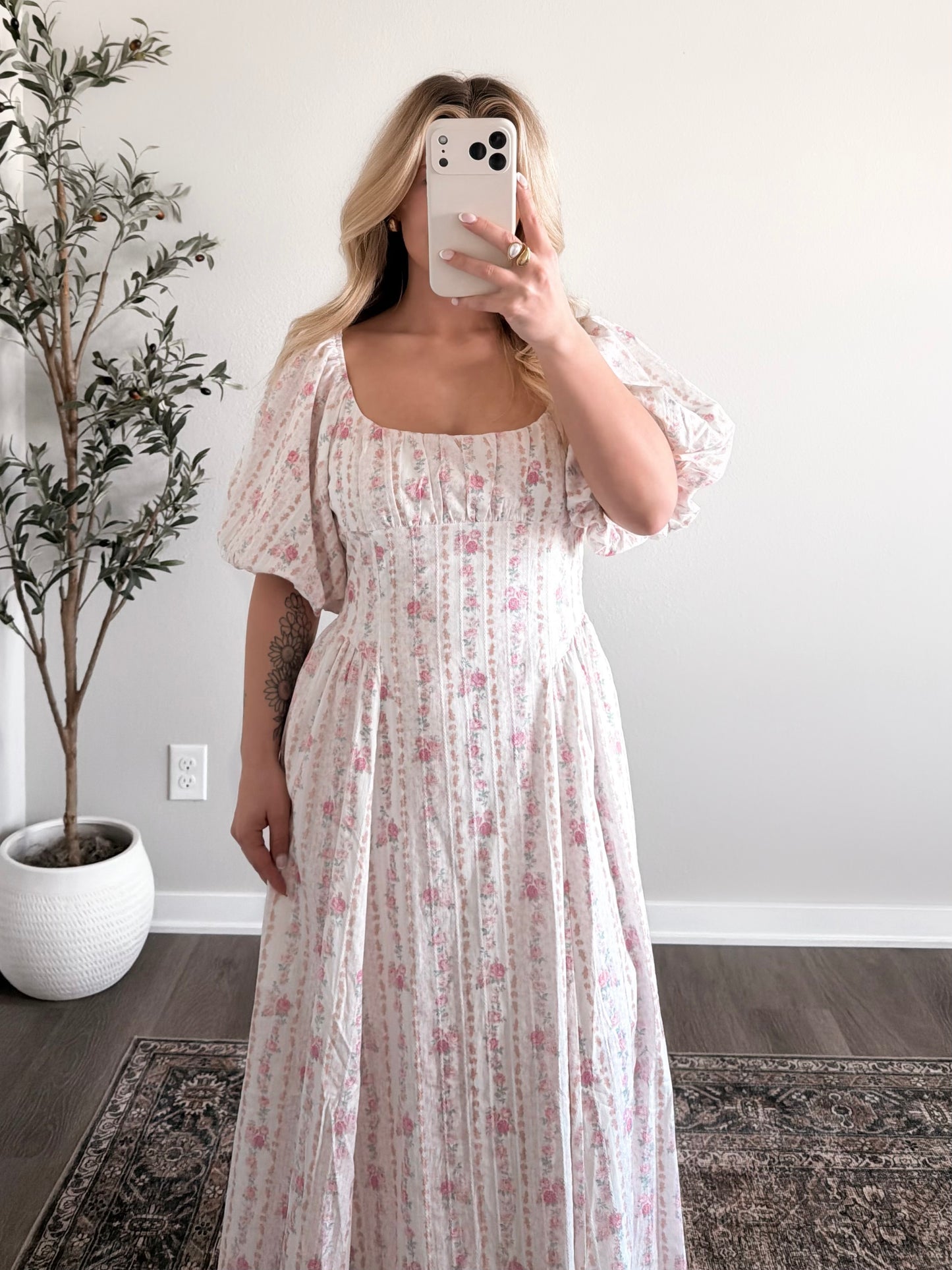 Blossom Hill Floral Midi Dress