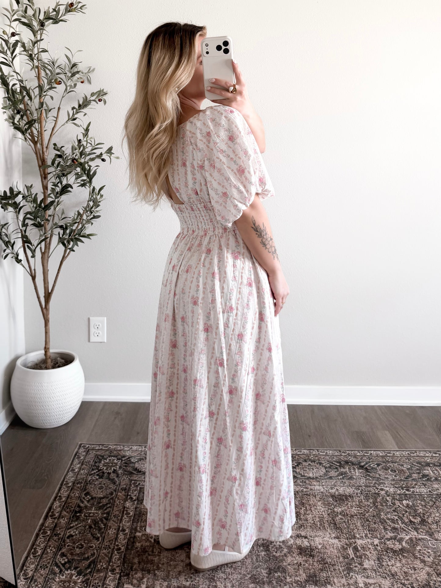 Blossom Hill Floral Midi Dress