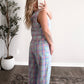Pastel Picnic Plaid Pant Set