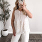 Little Charm Pintuck Dot Top / Final Sale