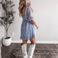 Harmony Plaid Babydoll Dress