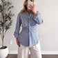 Office On The Coast Striped Top