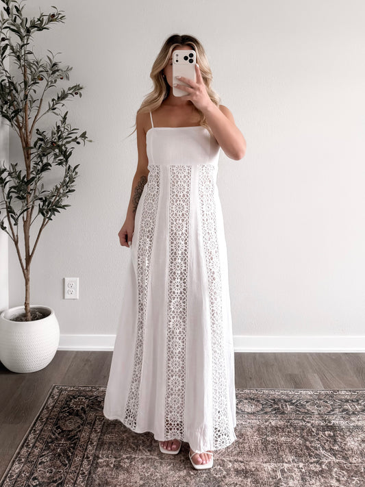 Laced Vow Maxi Dress