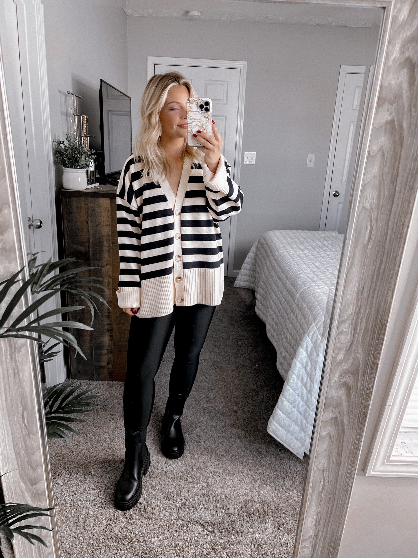 It Girl Fall Striped Sweater Final Sale