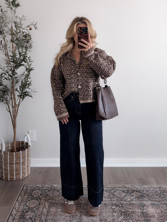 Wild At Heart Leopard Cardigan