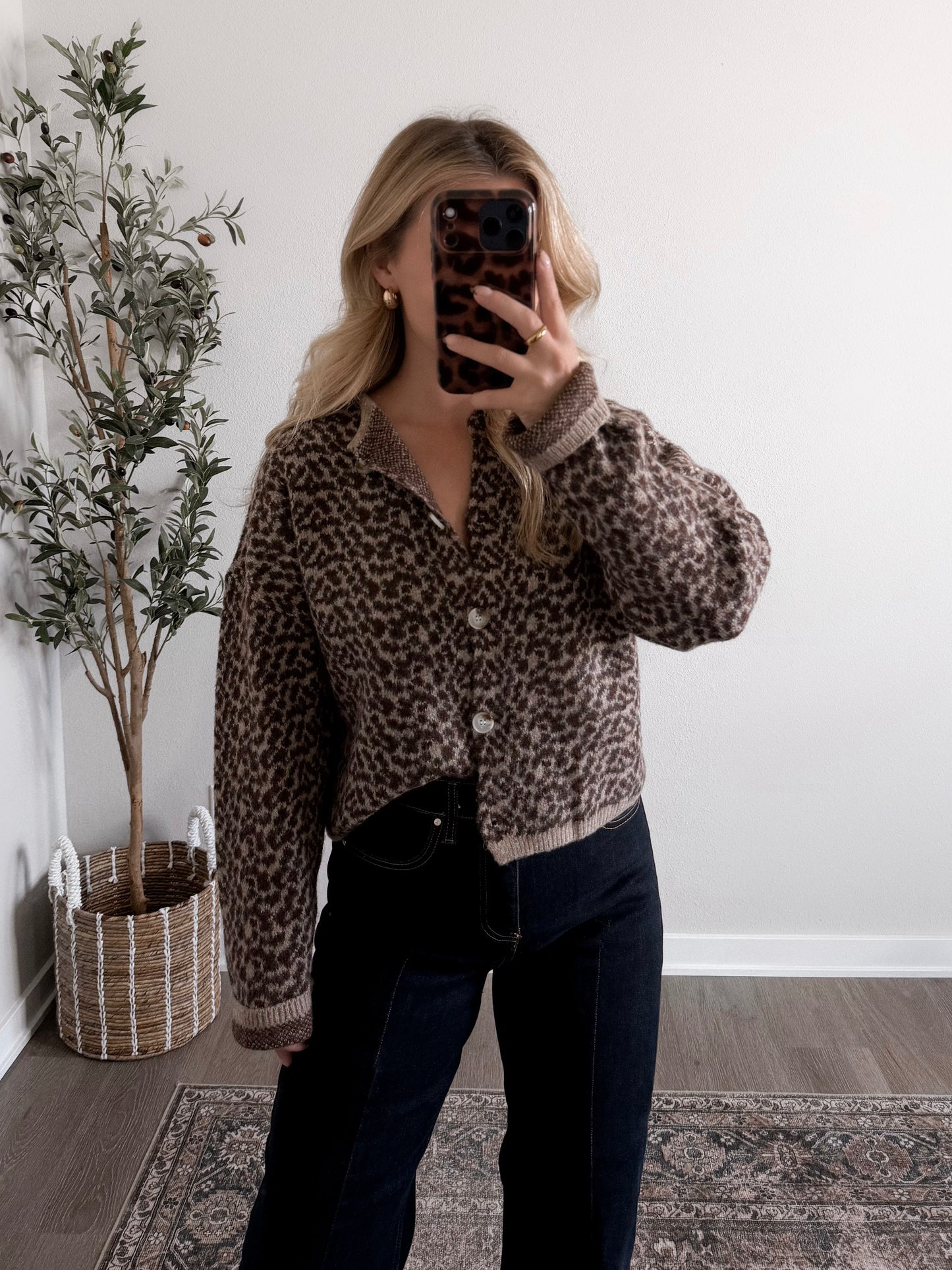 Wild At Heart Leopard Cardigan