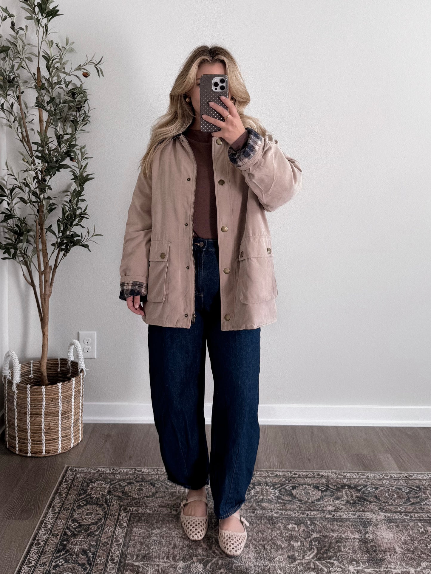 Stars Hollow Collared Barn Jacket