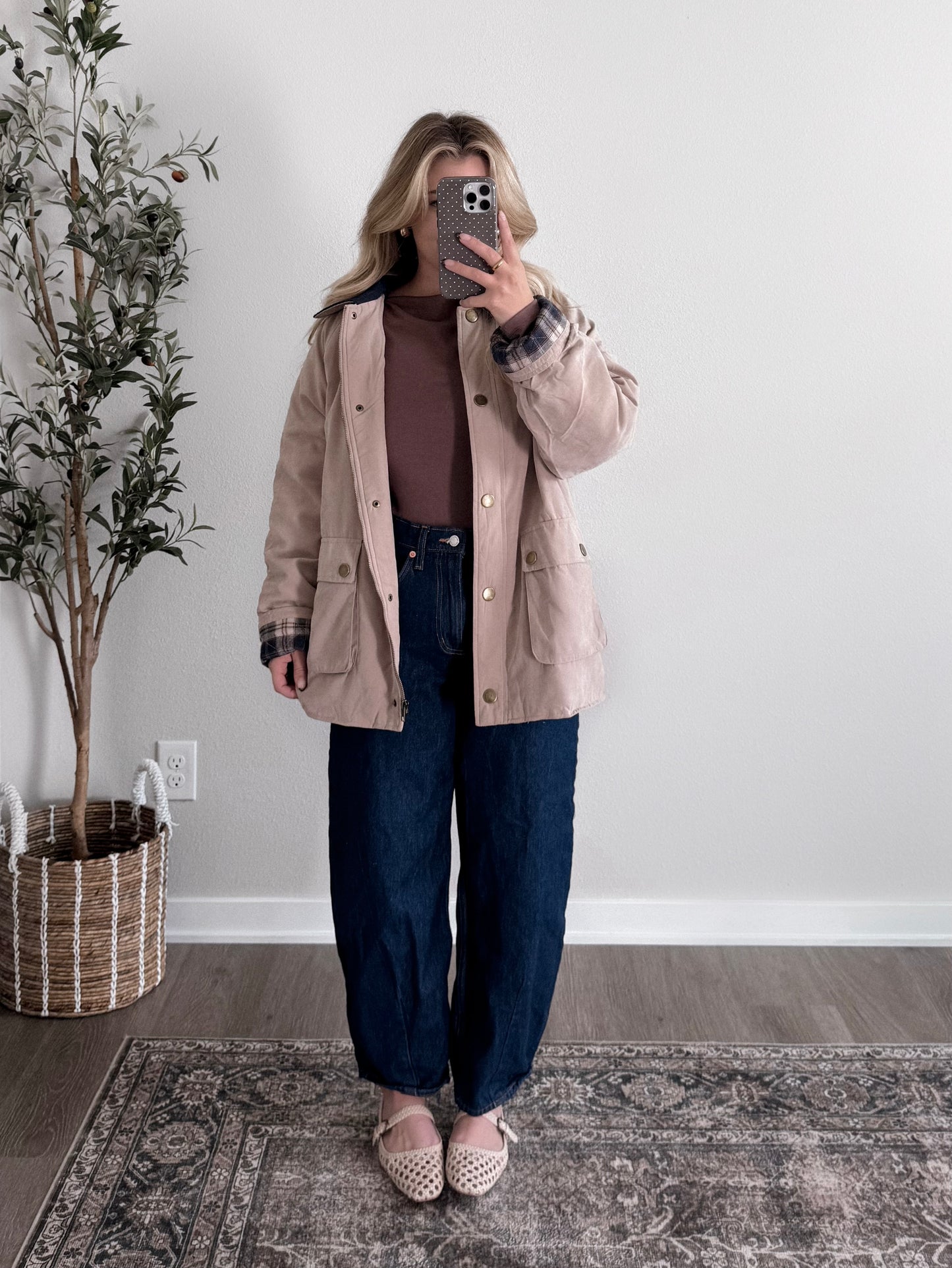 Stars Hollow Collared Barn Jacket