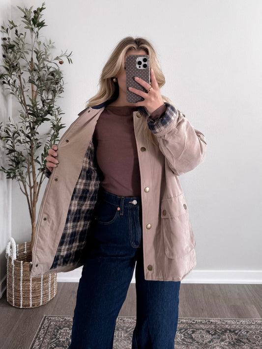 Stars Hollow Collared Barn Jacket