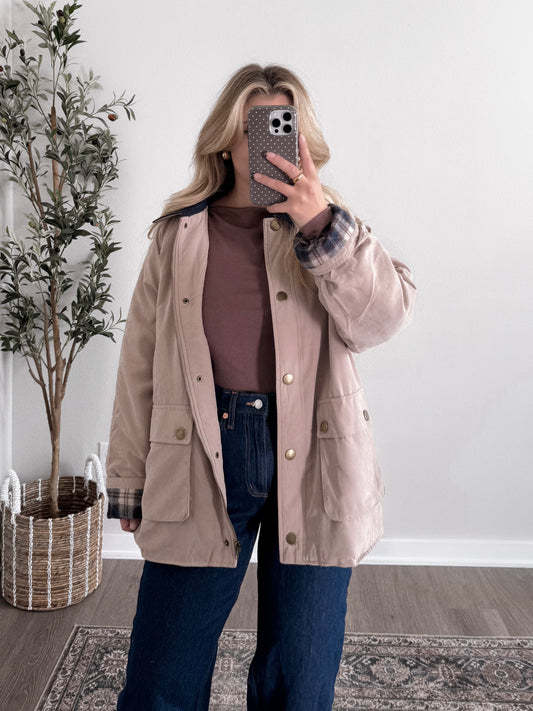 Stars Hollow Collared Barn Jacket