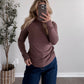 Classic Boat Neck Basic / Mocha