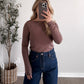 Classic Boat Neck Basic / Mocha