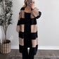 Autumn Haze Striped Cardigan