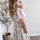 Spring Getaway Floral Midi Dress