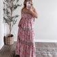 Living In Grace Floral Maxi Dress