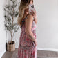 Living In Grace Floral Maxi Dress