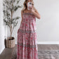 Living In Grace Floral Maxi Dress
