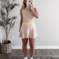 Pickleball Striped Knit Set