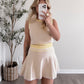 Pickleball Striped Knit Set