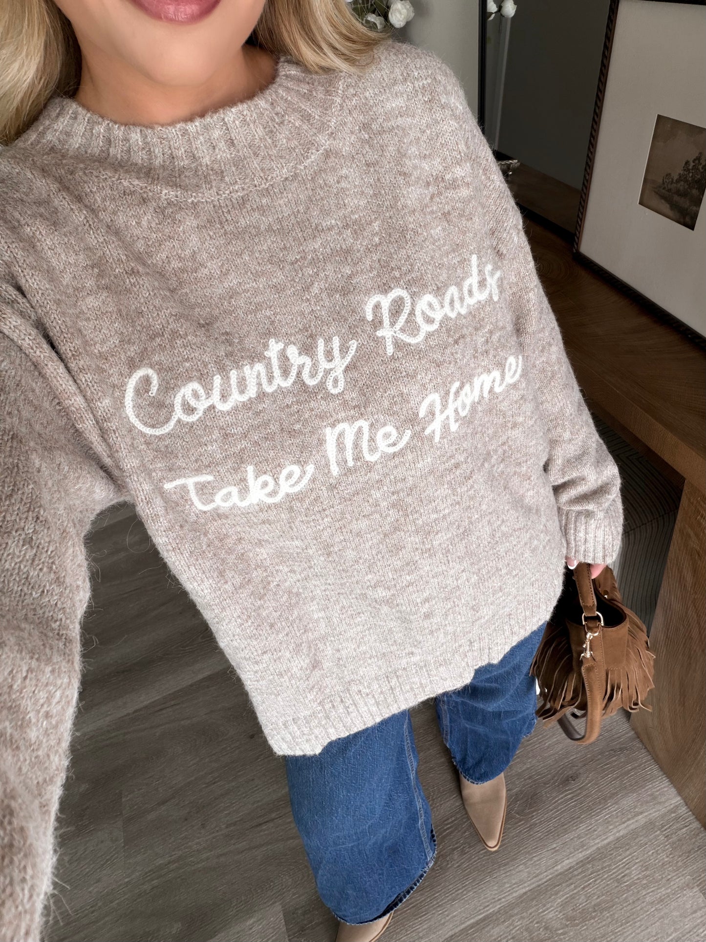 Country Roads Knit Sweater (Final Sale)