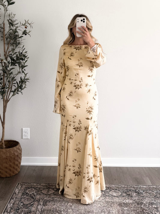 Somewhere In September Maxi Dress