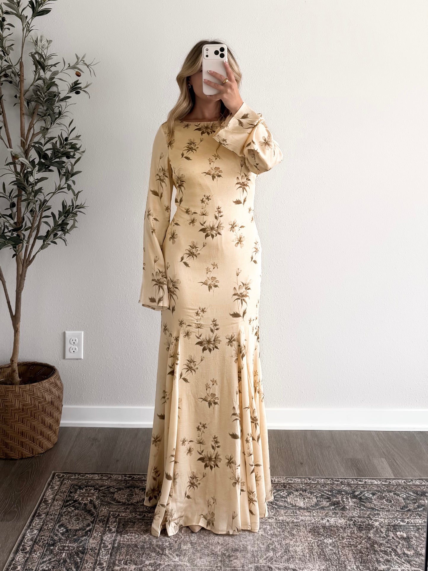 Somewhere In September Maxi Dress