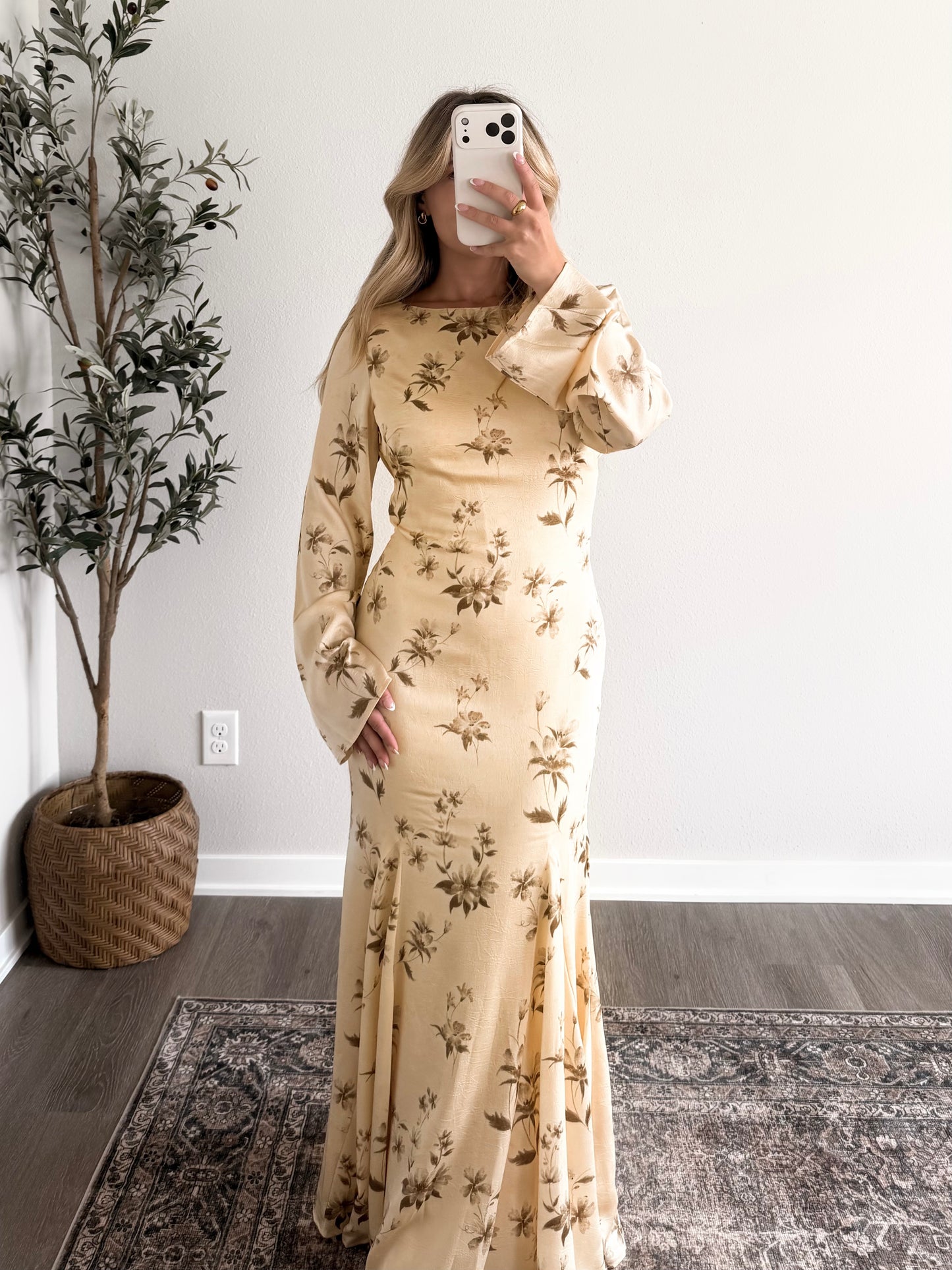 Somewhere In September Maxi Dress
