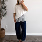 Layer Theory Lace Tee / Ivory (Restocking Early October)