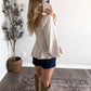 Far Away Tie Front Top