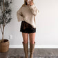 Plaid Mood Lace Shorts