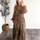 Olive Grove Floral Maxi Dress (PREORDER EST SHIP 9.29)