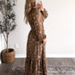 Olive Grove Floral Maxi Dress (PREORDER EST SHIP 9.29)