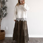 Folklore Lace Cable Knit Sweater (Restocking 8.10)