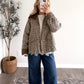 Mountain View Leopard Barn Jacket (Now Late September Restock)